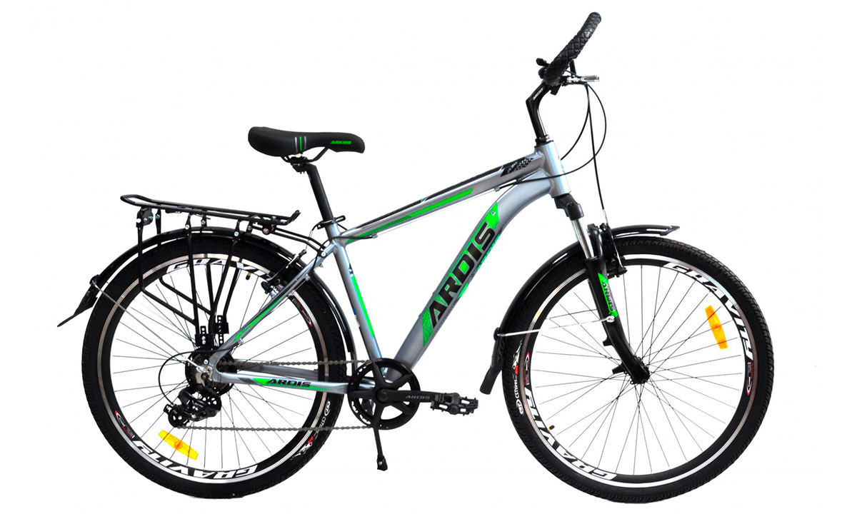Фотографія Велосипед ARDIS AL COLT 26", розмір М, сірий 